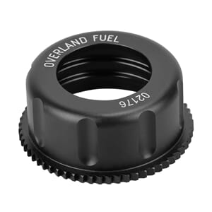 OVERLAND CNC ALUMINIUM CAP - BLACK*