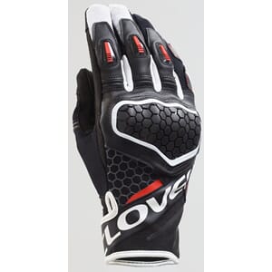 CLOVER PREDATOR-2 HVIT/RØD HANSKE