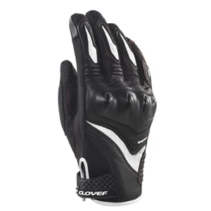 CLOVER RAPTOR 3 GLOVES SORT/HVIT