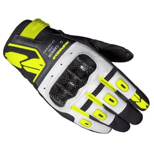 SPIDI G-CARBON GLOVES BLACK FLUO YELLOW