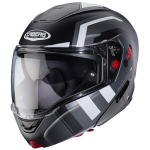 CABERG HORUS X ROAD MATT BLACK/GUN METAL/WHITE