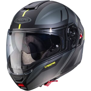 CABERG LEVO X MANTA MATT BLACK/ANTHRACITE/YELLOW FLUO