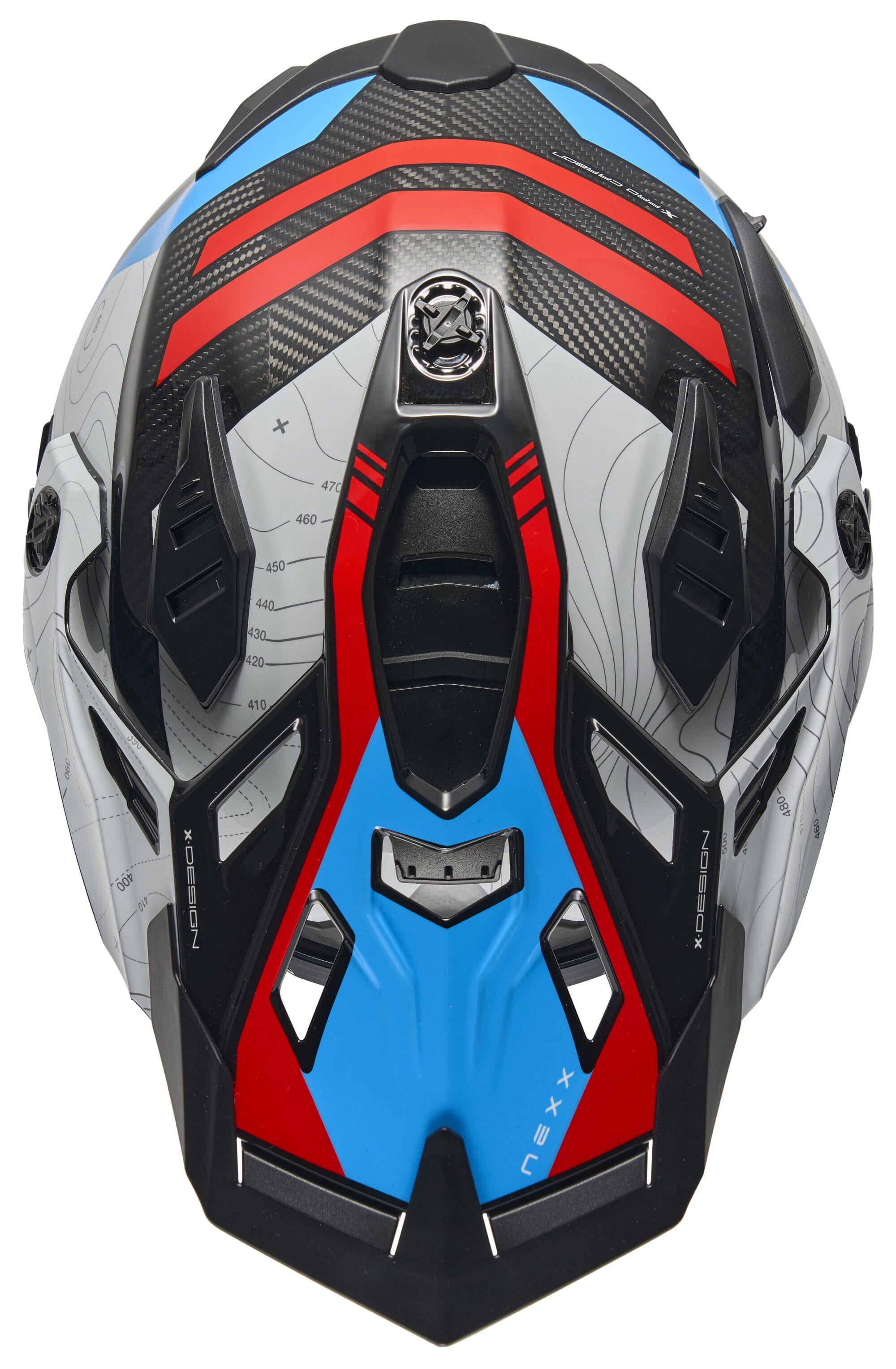 NEXX X.WED3 FURKA CARBON RED BLUE - NorSafe MC