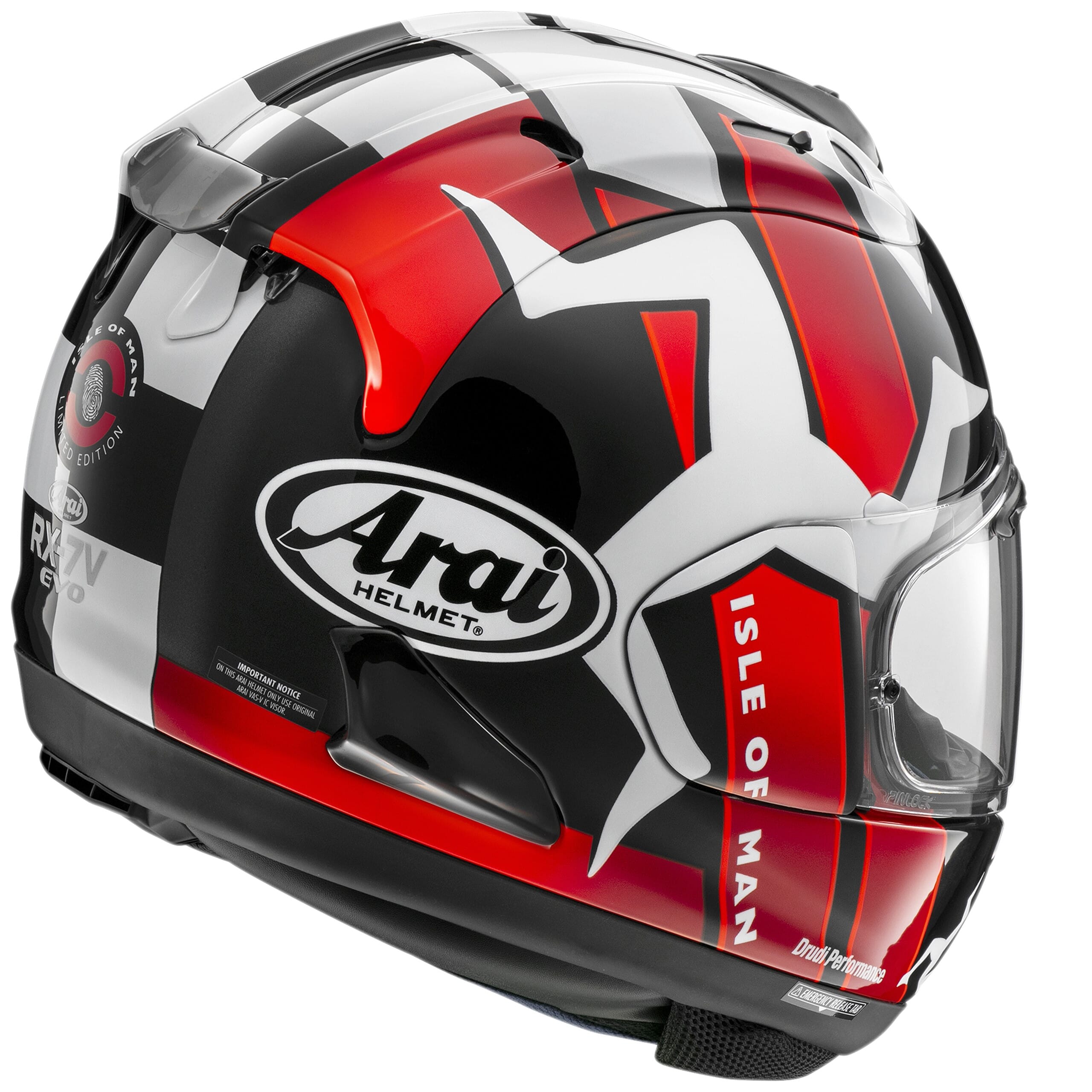 ARAI RX-7V EVO IOM 2022 - NorSafe MC