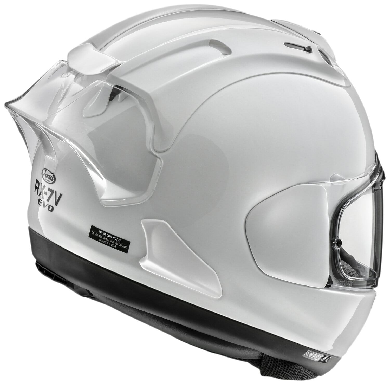セキュリティ・セーフティ ARAI RX-7X FIM RACING 2 L 59cm White ARAI RX-7V FIM RACING #2, WHITE - NorSafe MC