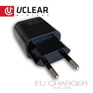 UCLEAR WALL CHARGER, DUAL USB