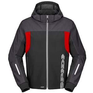 SPIDI HOODIE H2OUT 2 BLACK BLUE RED