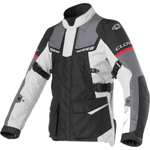 CLOVER SCOUT-3 WP JACKET SORT/GRÅ