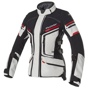 CLOVER LAMINATOR-2 WP JACKET LADY SORT/GRÅ