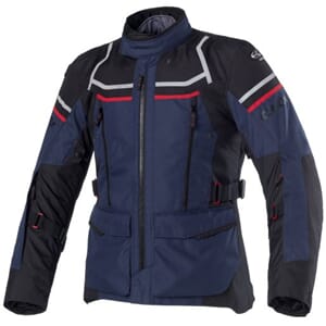 CLOVER OUTLAND-2 WP JACKET BLÅ/SORT/RØD