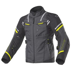 CLOVER HYPERBLADE WP JACKET MØRK GRÅ/GUL