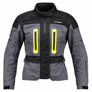 SPIDI TRAVELER 3 LADY JACKET SORT/GRÅ/NEON