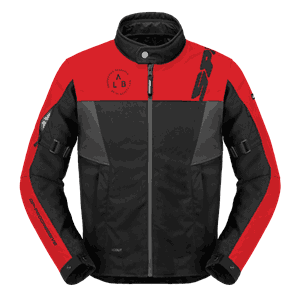 SPIDI CORSA H2OUT BLACK ANTRACITE RED JAKKE