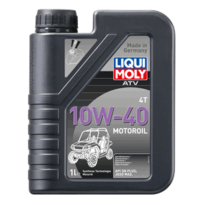 LIQUI MOLY ATV 4T MOTOROIL 10W-40 1 L - ERSTATTES AV LM-3055