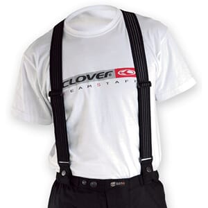 CLOVER SUSPENDERS, ELASTISKE BUKSESELER