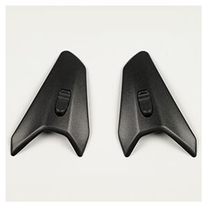 TD DUCT-3 FRONT SET,  FROST BLACK