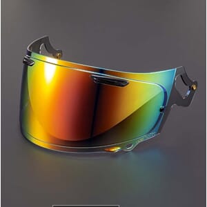 VISIR ARAI VAS-V BV MIRROR RED MED PINLOCK FESTER