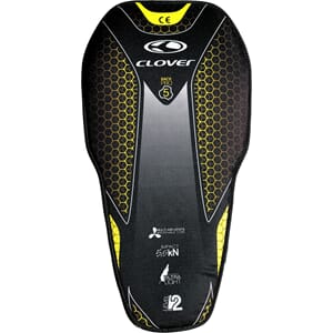 CLOVER BACK PRO 5 INS. CE L.2  SORT/GUL