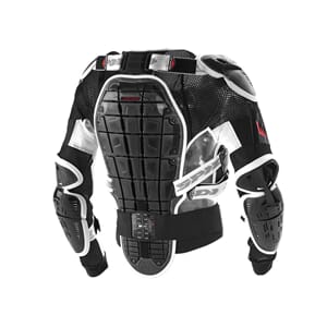 SPIDI WARRIOR JACKET SORT/HVIT (Z166-011)